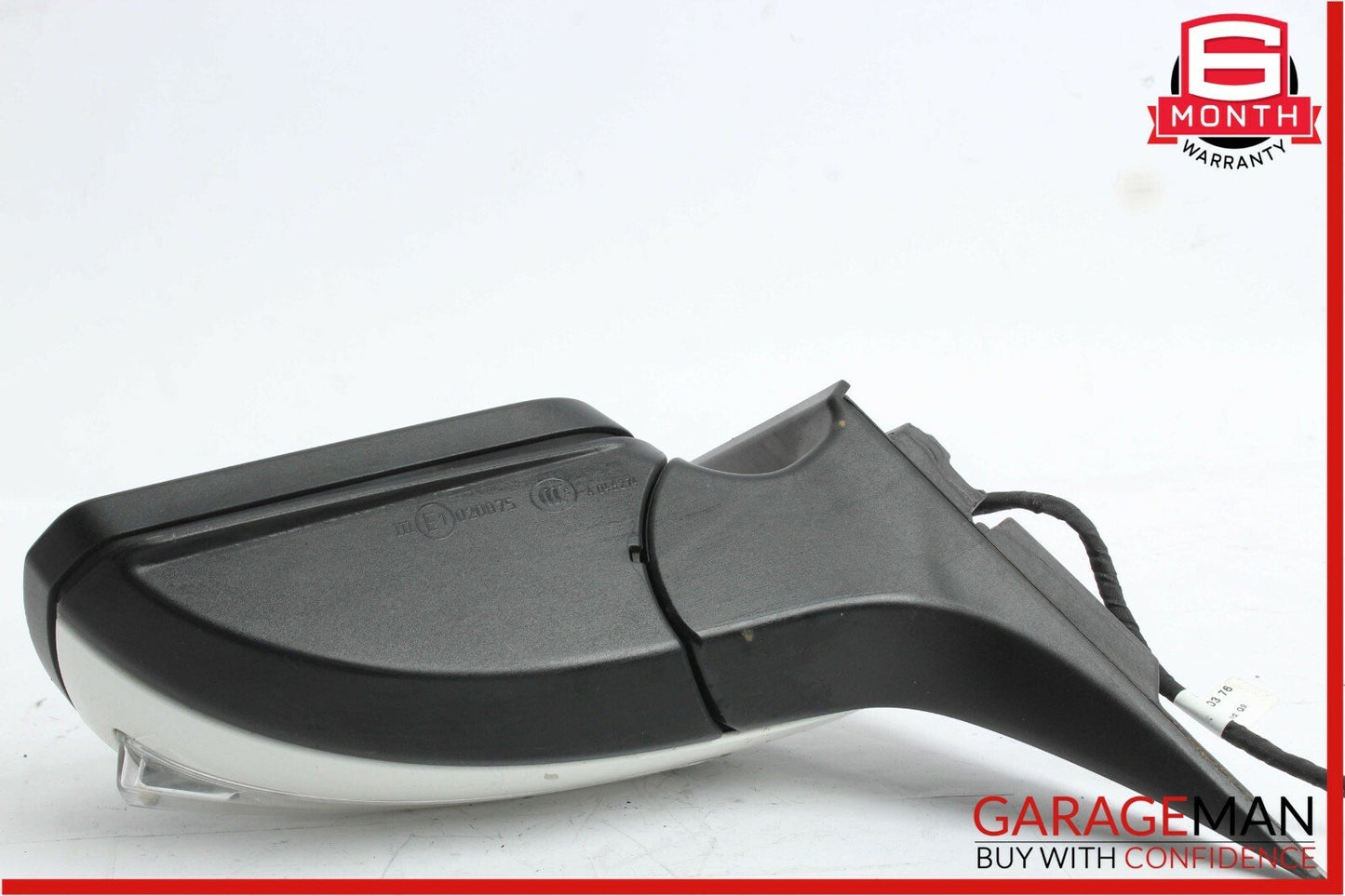 08-09 Mercedes W204 C300 C63 AMG Front Left Side Mirror Rear View Door White