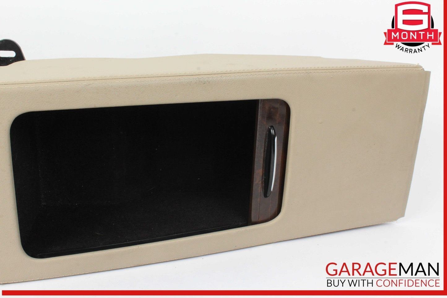 12-14 Mercedes W218 CLS550 CLS500 Rear Center Console Armrest Storage Beige OEM