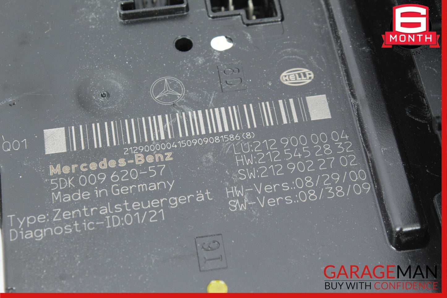 10-11 Mercedes W212 E350 E550 Rear Fuse Relay Junction Box SAM Assy