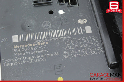 10-11 Mercedes W212 E350 E550 Rear Fuse Relay Junction Box SAM Assy