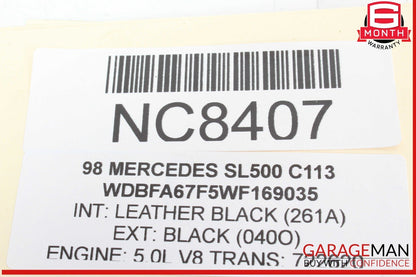 94-02 Mercedes R129 SL500 SL600 Front Right Side Exterior Door Handle OEM