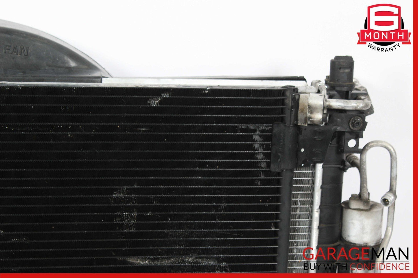 98-03 Mercedes W163 ML320 Engine Cooling Radiator AC A/C Condenser OEM