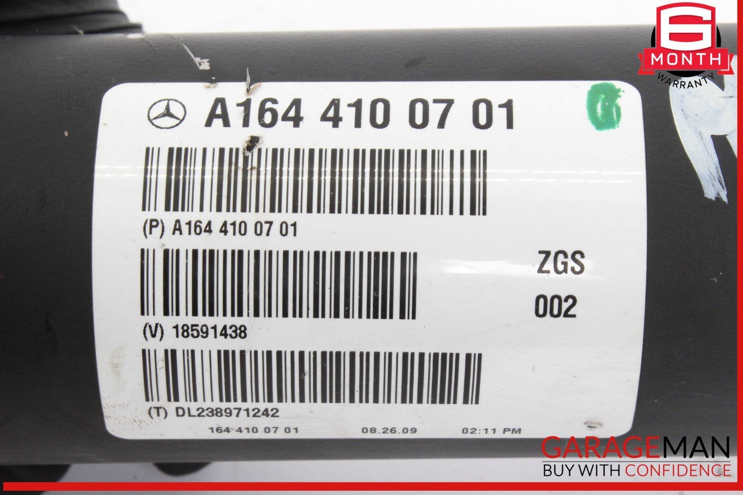 06-12 Mercedes X164 GL450 Front Drive Axle Shaft Driveshaft 1644100701 OEM