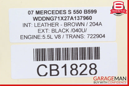 07-13 Mercedes W221 S550 CL550 Front Left Side Dash AC A/C Air Vent Trim OEM