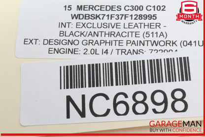 15-19 Mercedes W205 C300 Communication Voice Control Module 2059008804 OEM