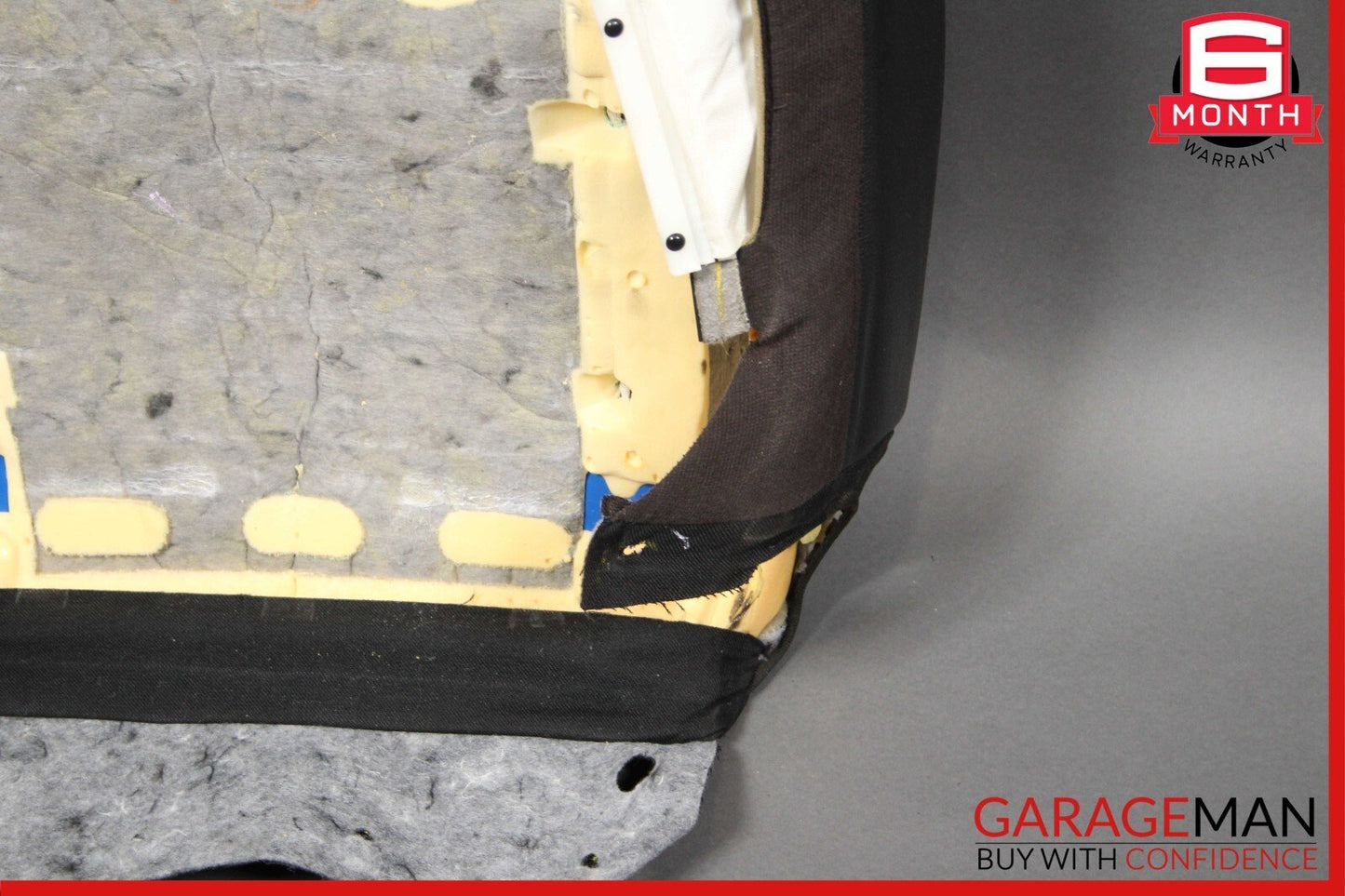 06-08 Mercedes W164 ML350 ML550 Front Right Side Top Upper Seat Cushion Black