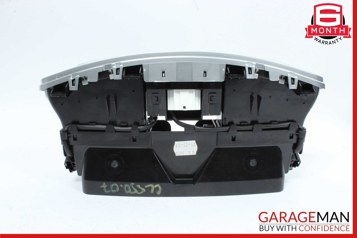 07-14 Mercedes CL550 W216 Dashboard A/C Air Vent w/ Clock 2168300554 Genuine