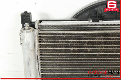 01-05 Mercedes W203 C240 Engine Cooling Radiator Fan Shroud Motor A/C Condenser