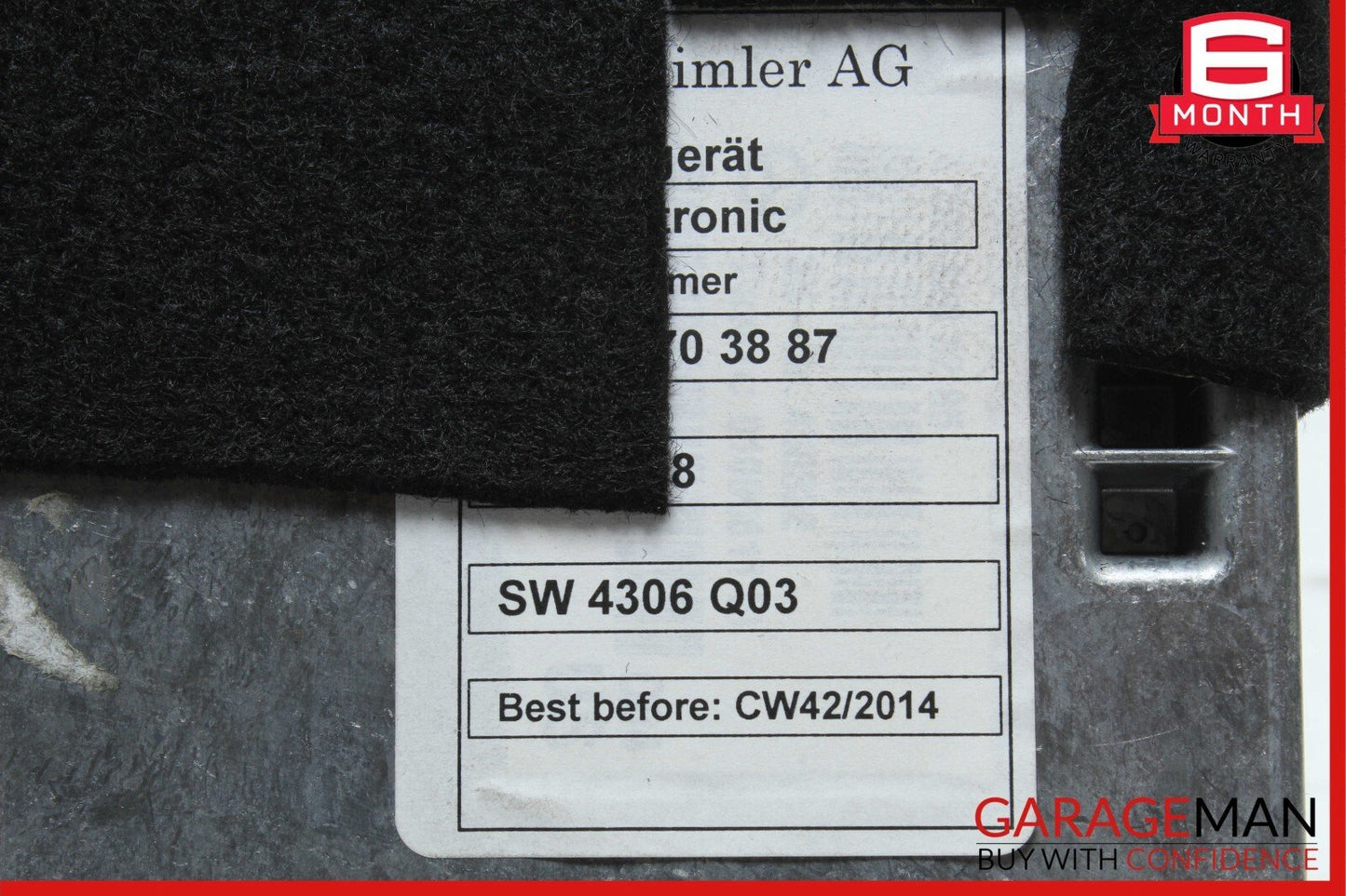 07-14 Mercedes S600 S65 AMG Voice Language Communication Control Module Unit