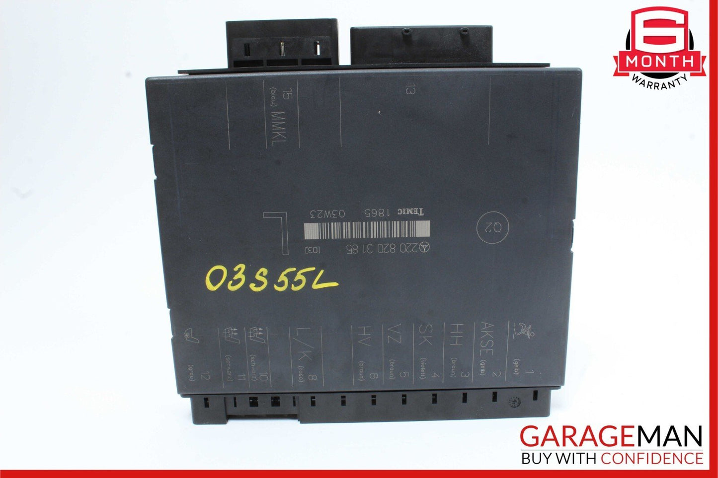 03-06 Mercedes W220 S500 S55 AMG Front Left Side Seat Control Module Unit OEM