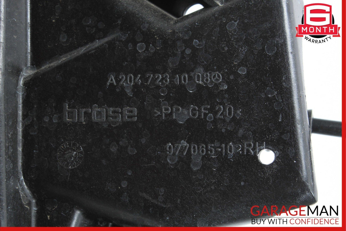 12-14 Mercedes W204 C250 Keyless Go Front Right Side Door Lock Actuator OEM