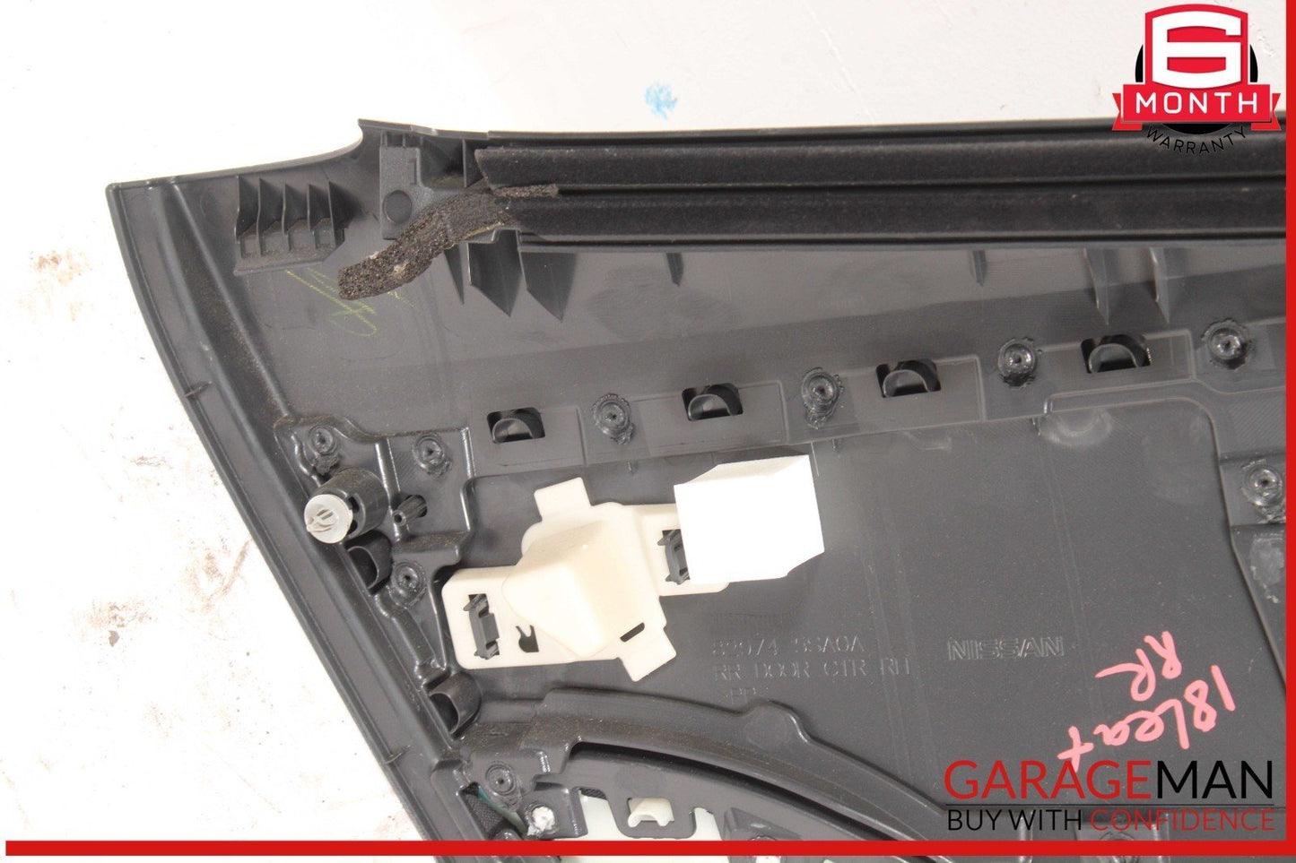 18-25 Nissan Leaf Rear Right Passenger Side Interior Door Panel Trim OEM