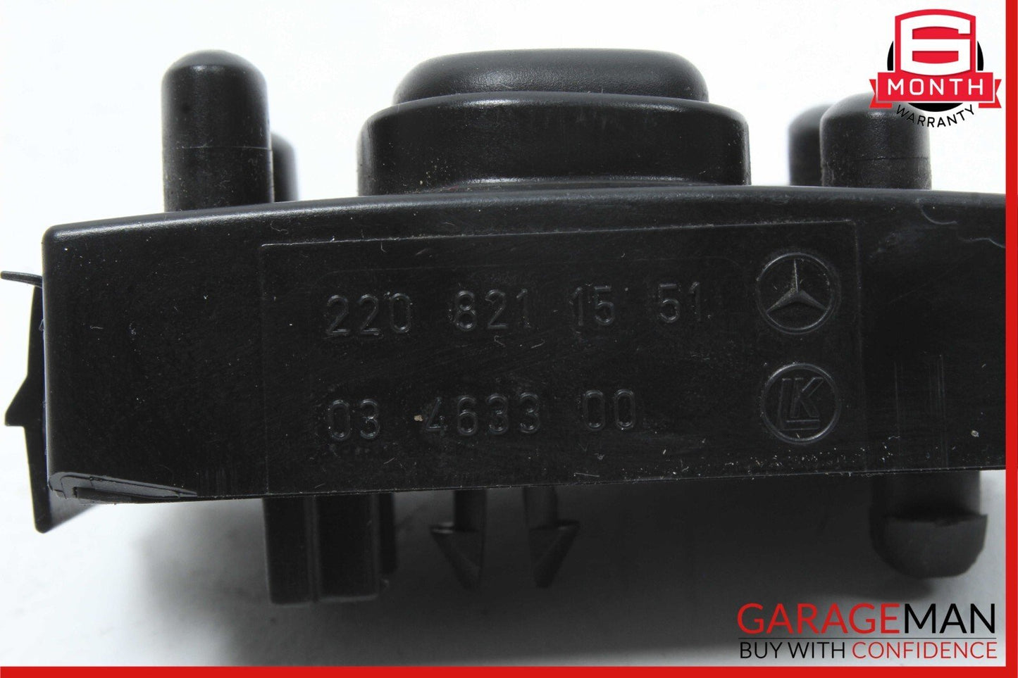 00-06 Mercedes W220 S430 S55 AMG Side Rear View Mirror Adjust Switch Button OEM