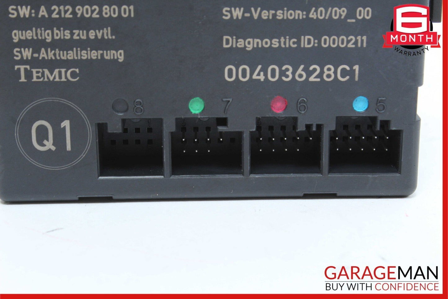 08-18 Mercedes C300 C350 CLS550 E350 Front Left Driver Door Control Module OEM