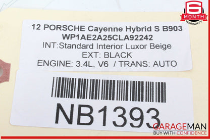 11-14 Porsche Cayenne 958 Rear Left Driver Side Shock Strut Absorber OEM