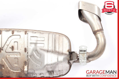 08-10 Porsche Cayenne 957 Complete Exhaust Muffler Tips Pipe Assembly OEM
