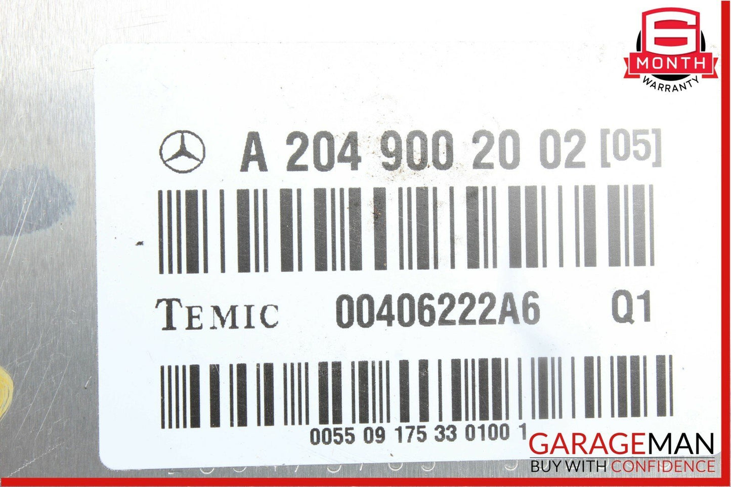 10-12 Mercedes W204 C300 Suspension Chassis Control Module Unit 2049002002 OEM