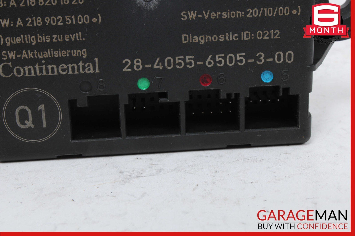 08-18 Mercedes GLK350 E550 CLS550 C300 Rear Right Side Door Control Module Unit