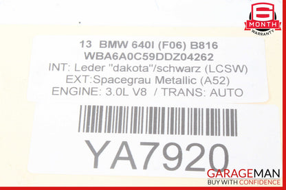 13-19 BMW 640i F06 Sunroof Motor 7316535 OEM
