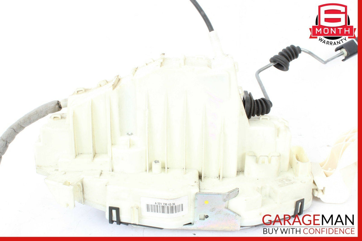 07-13 Mercedes W221 S63 Rear Left Keyless Go Door Lock Latch w/ Door Handle OEM