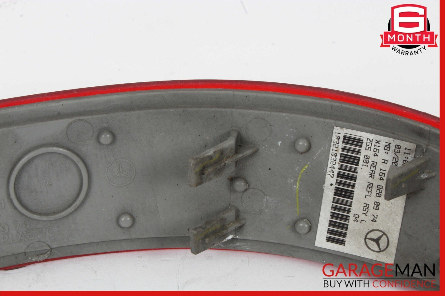 10-12 Mercedes X164 GL450 GL550 Rear Left Side Bumper Reflector OEM