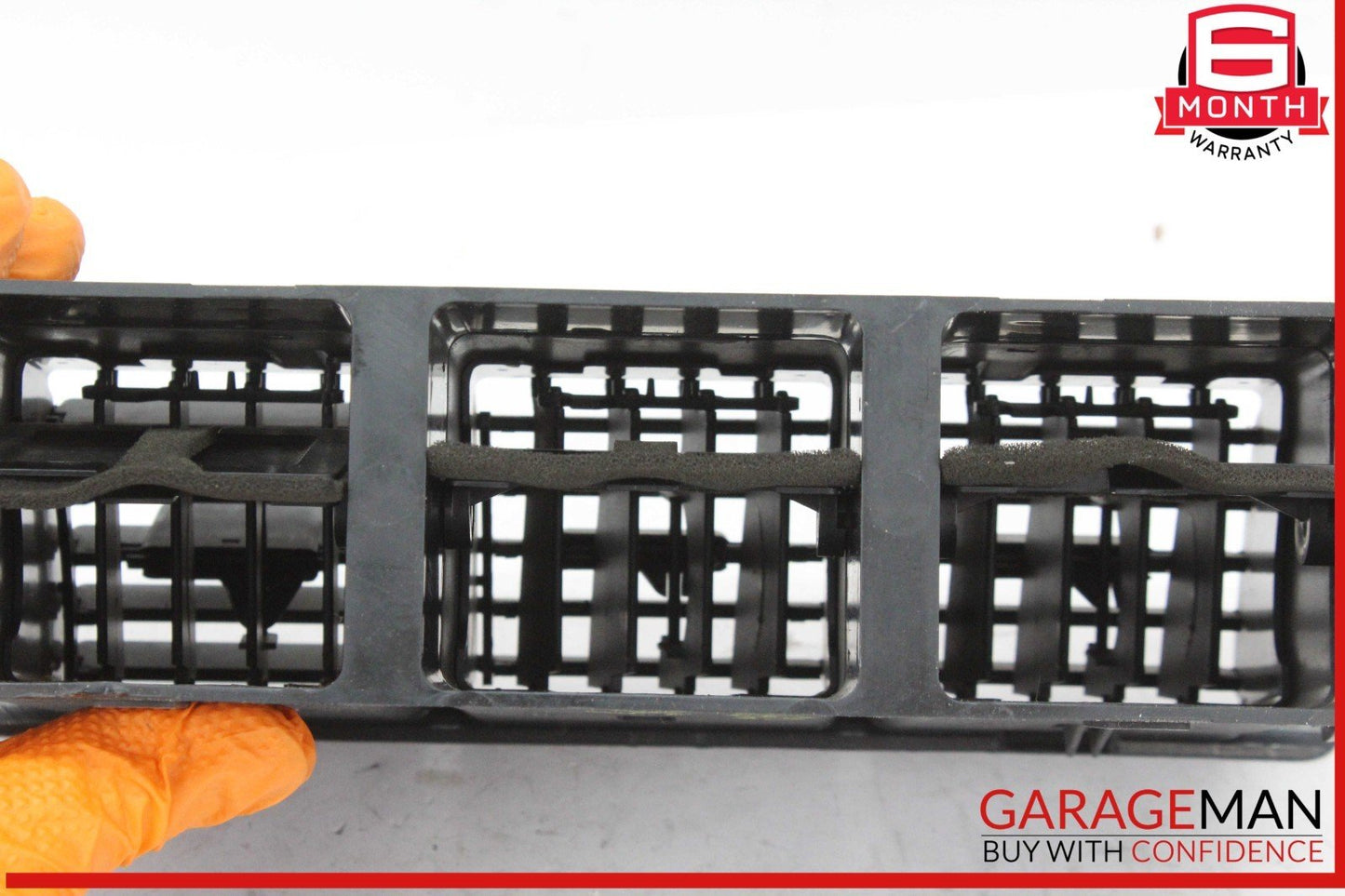 98-05 Mercedes W163 ML350 ML430 Dashboard Center A/C AC Air Vent Trim Black OEM