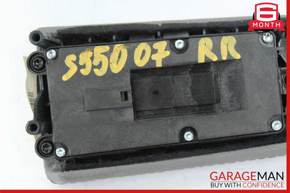 07-09 Mercedes W221 S550 S450 Rear Right Side Window Control Switch Black OEM