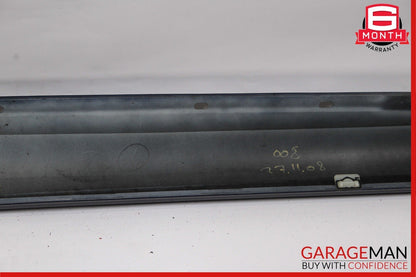 08-14 Mercedes W204 C280 C300 AMG Sport Right Side Skirt Rocker Panel Blue OEM