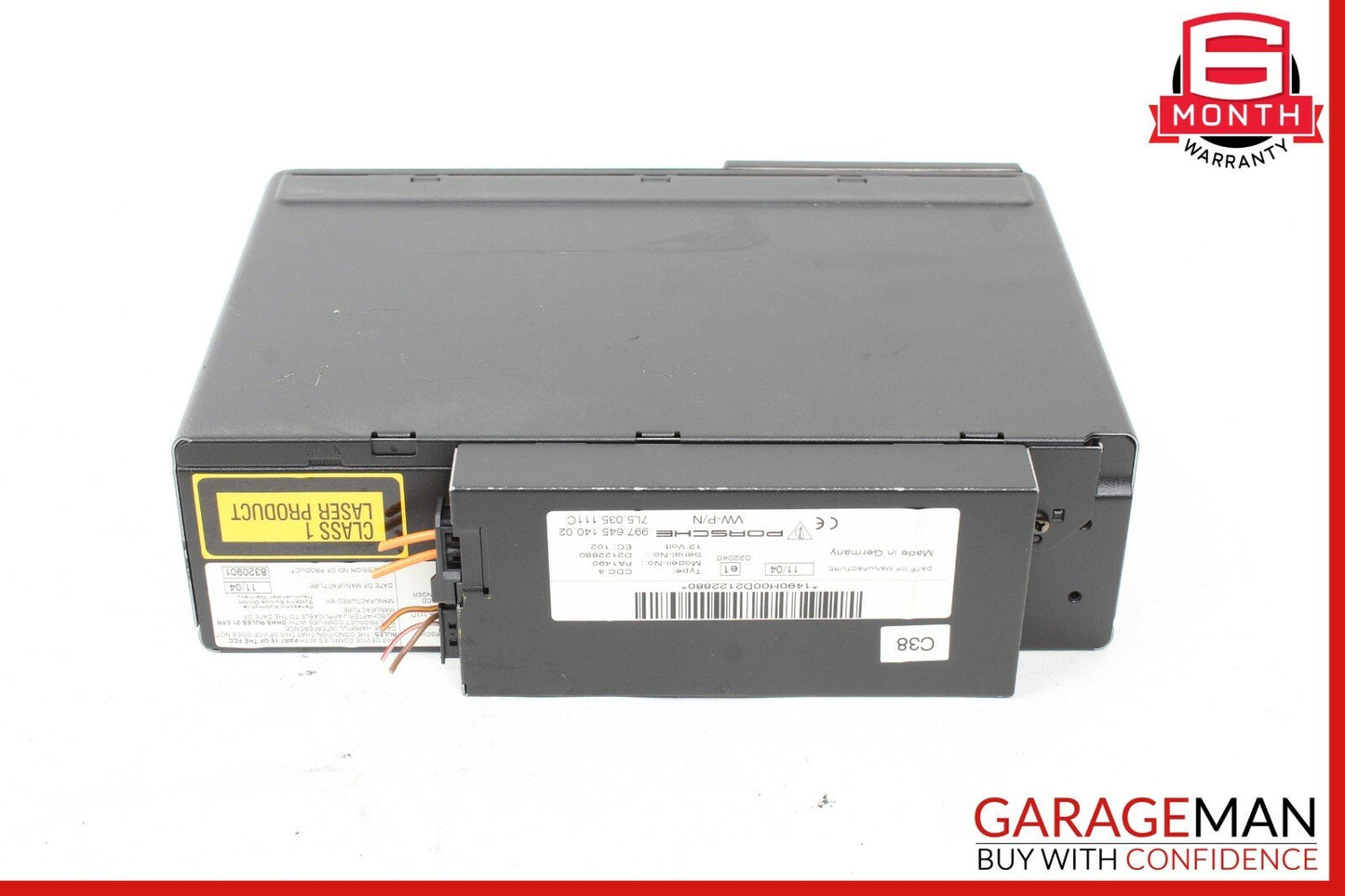 03-06 Porsche Cayenne 955 6 CD Changer CDC 4 7L5035111 OEM