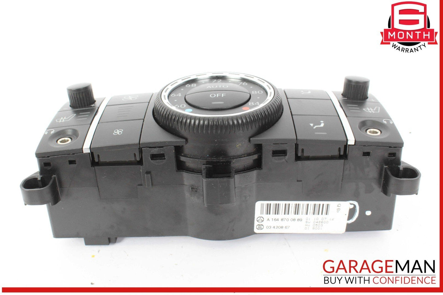 06-13 Mercedes X164 GL550 ML63 R500 Rear A/C Heater Climate Control Switch OEM