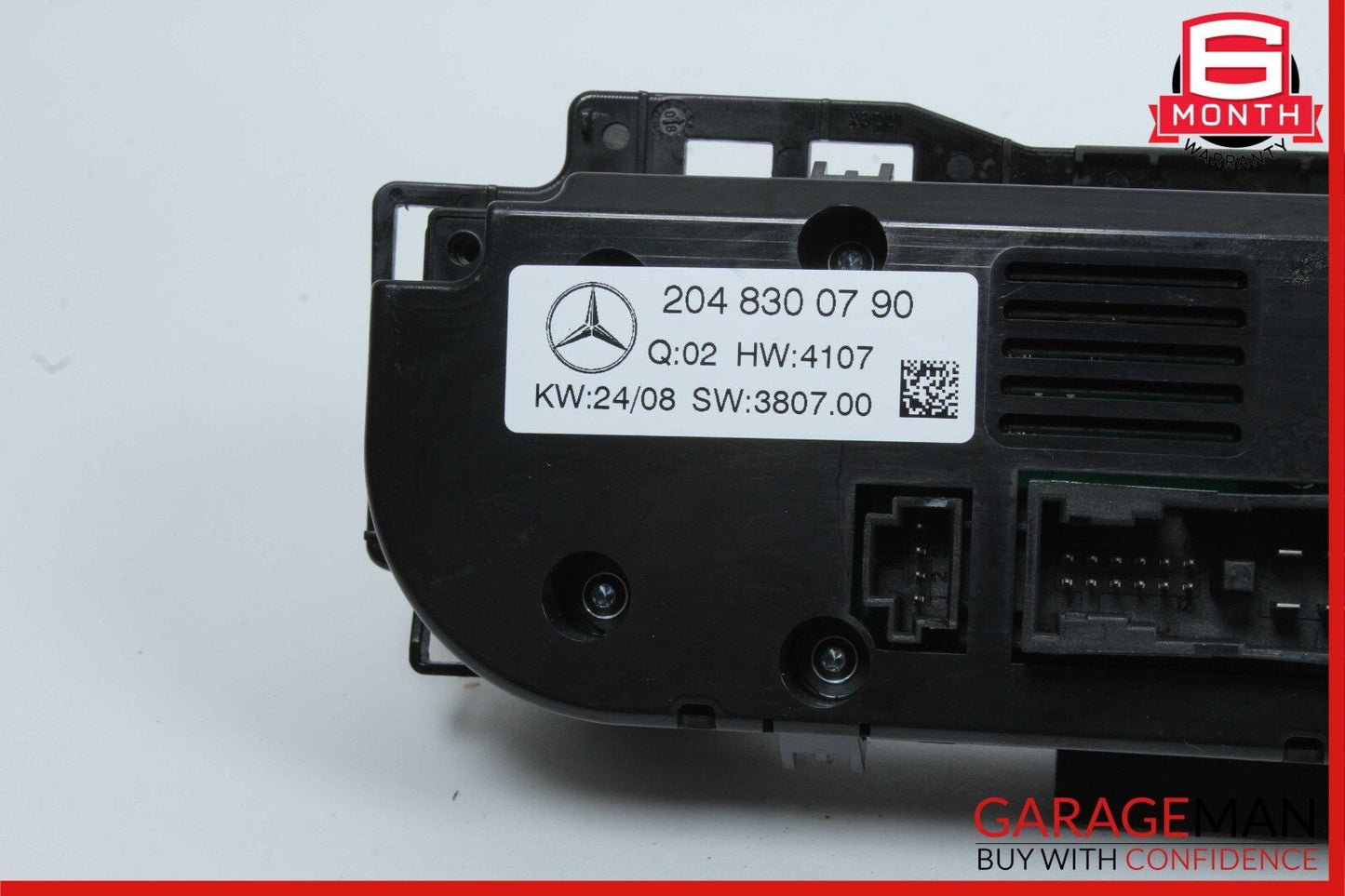 08-11 Mercedes W204 C300 C63 AMG AC A/C Heater Climate Control 2048300790 OEM