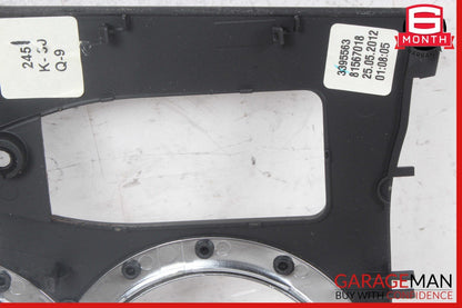08-14 Mercedes W204 C250 Center Console Cup Holder Cupholder Trim Bezel Cover