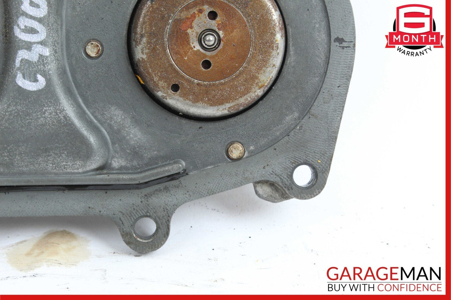 12-18 Mercedes W204 C300 Front Left / Right Engine Timing Chain Cover Plate OEM