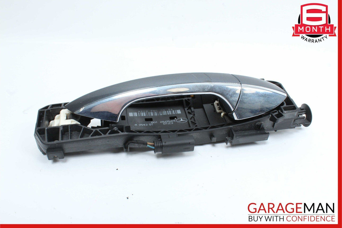 10-13 Mercedes W212 E350 Rear / Front Right Exterior Door Handle Keyless Go Gray