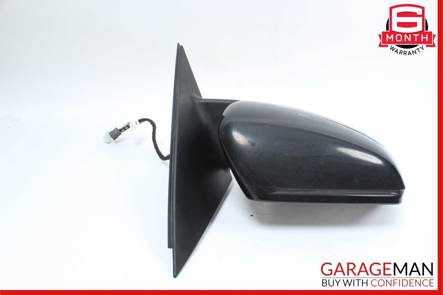 10-14 Mercedes W204 C63 AMG Front Right Side Mirror Door Rear View Glass Black