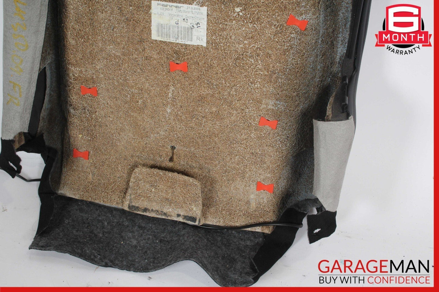 03-09 Mercedes W209 CLK320 CLK500 Front Right Side Top Upper Seat Cushion OEM