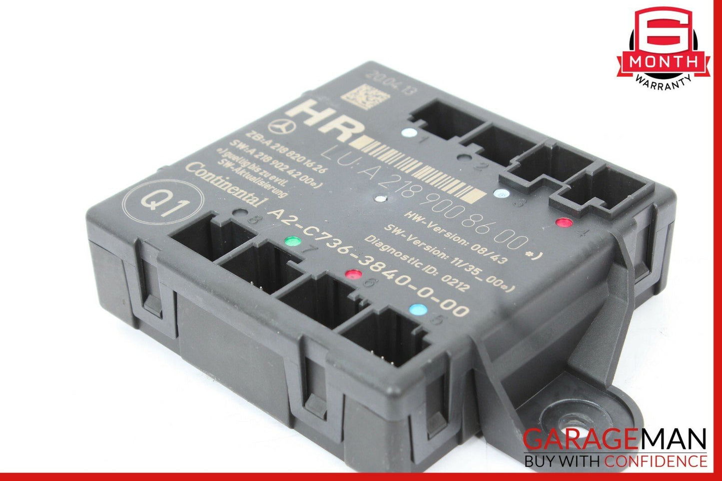14-16 Mercedes W212 E350 CLS350 Rear Right Door Control Module 2189008600 OEM