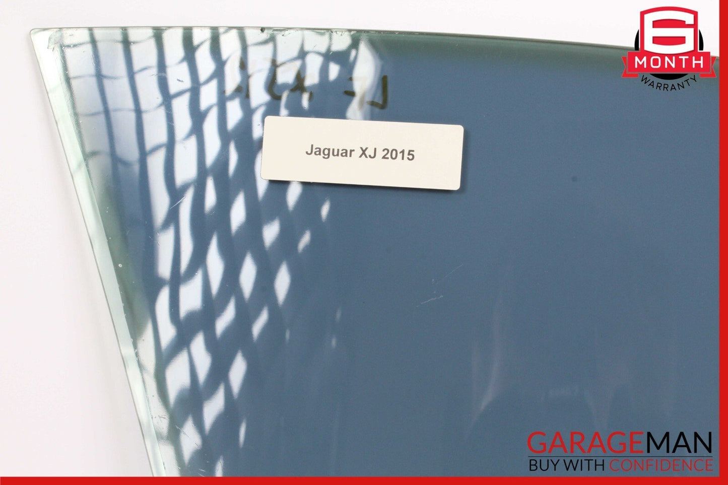 10-19 Jaguar XJ XJR Front Left Driver Side Door Window Glass OEM