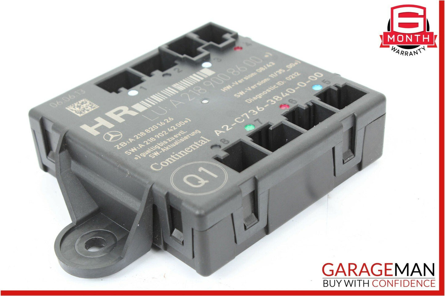 14-16 Mercedes W212 E350 CLS350 Rear Right Door Control Module 2189008600 OEM