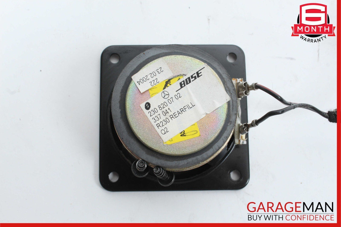 03-08 Mercedes R230 SL500 SL55 AMG Rear Right & Left Audio Speaker Bose OEM