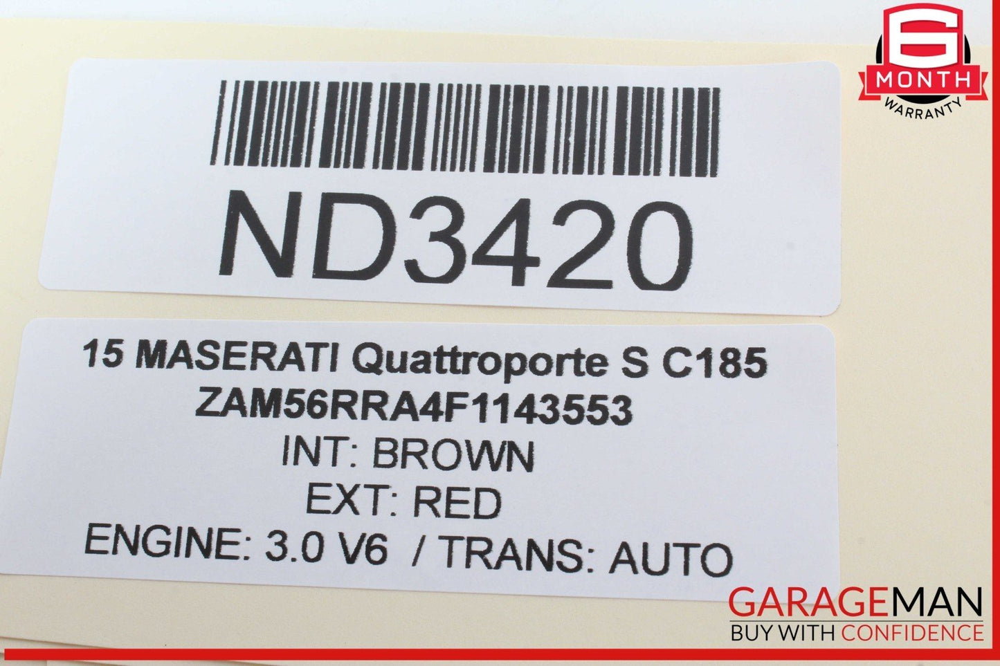 14-17 Maserati Quattroporte S Dash Headlight Head Light Lamp Control Switch OEM