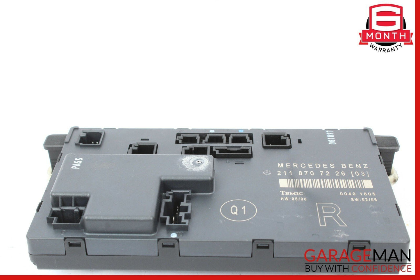 03-09 Mercedes W211 E320 E350 E500 Front Right Side Door Controller Module Unit