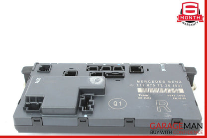 03-09 Mercedes W211 E320 E350 E500 Front Right Side Door Controller Module Unit