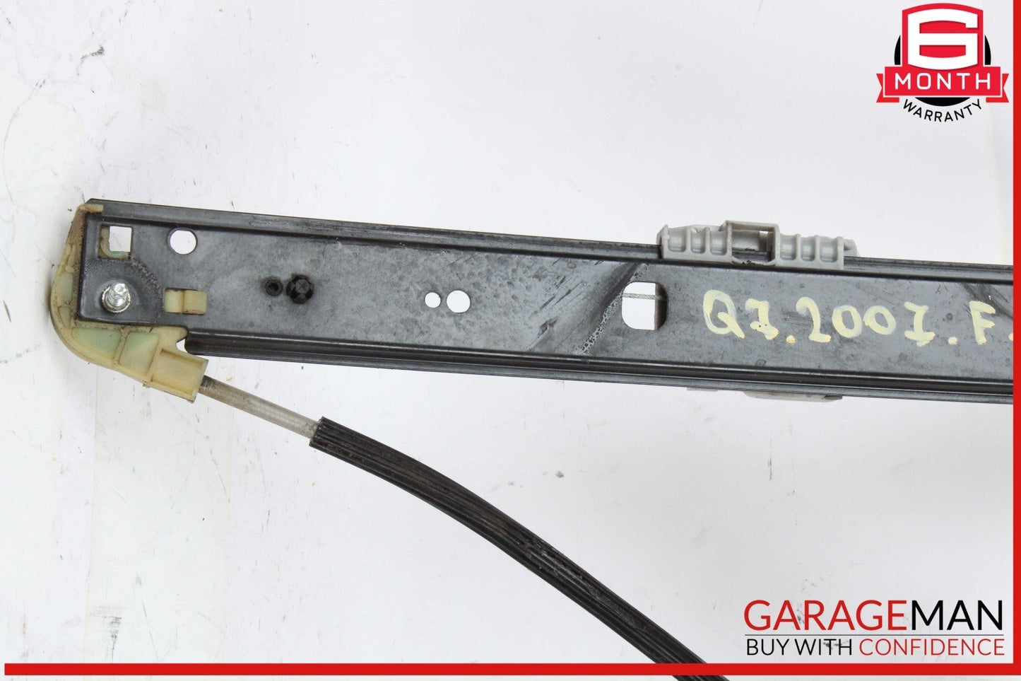 07-15 Audi Q7 Front Left Driver Side Window Regulator 4L0837461A OEM