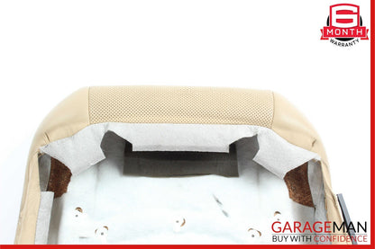06-11 Mercedes W219 CLS500 Front Left / Right Side Top Upper Seat Cushion Brown