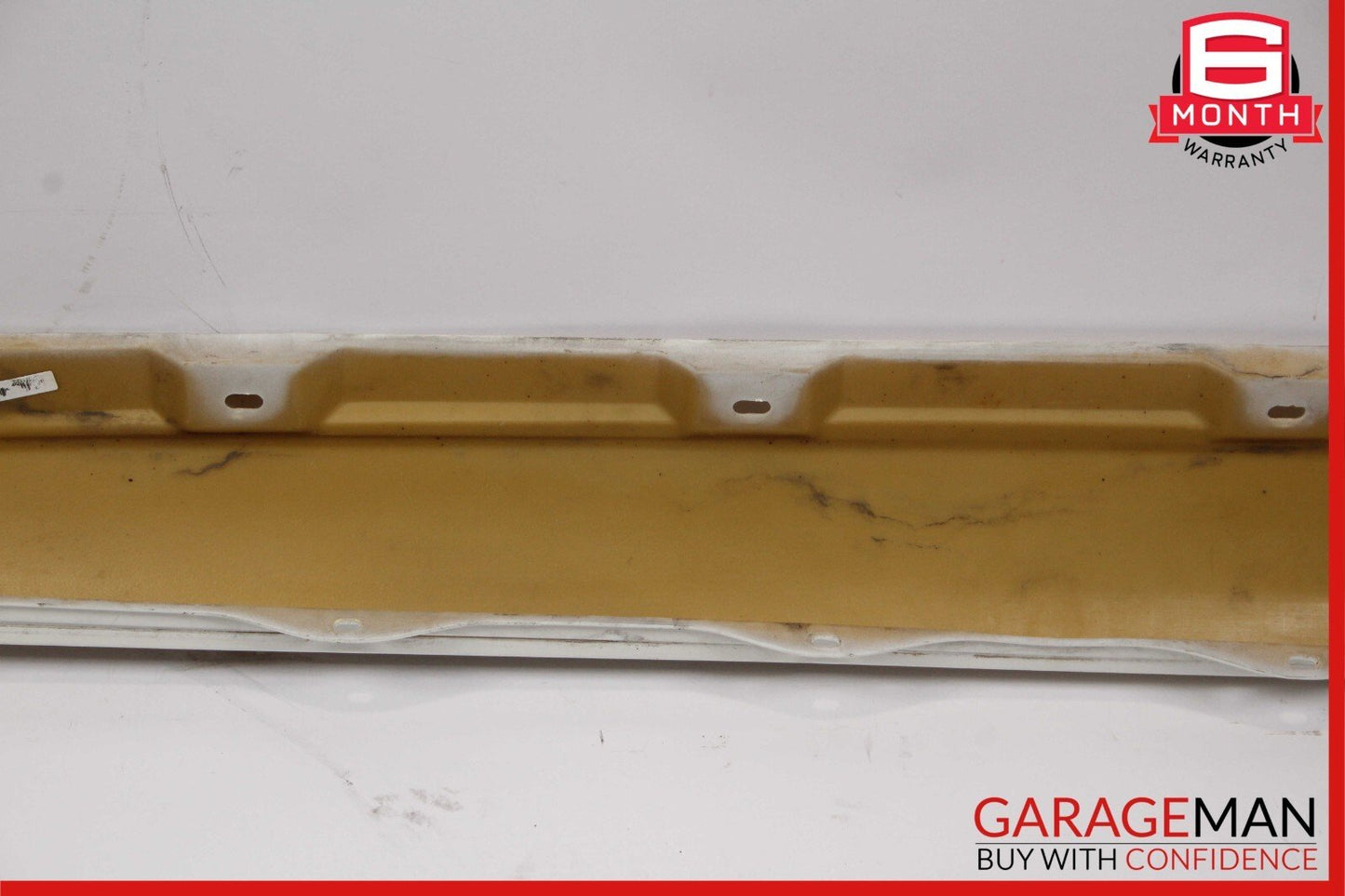 06-13 Mercedes W251 R350 R500 Left Driver Side Rocker Skirt Molding Panel White