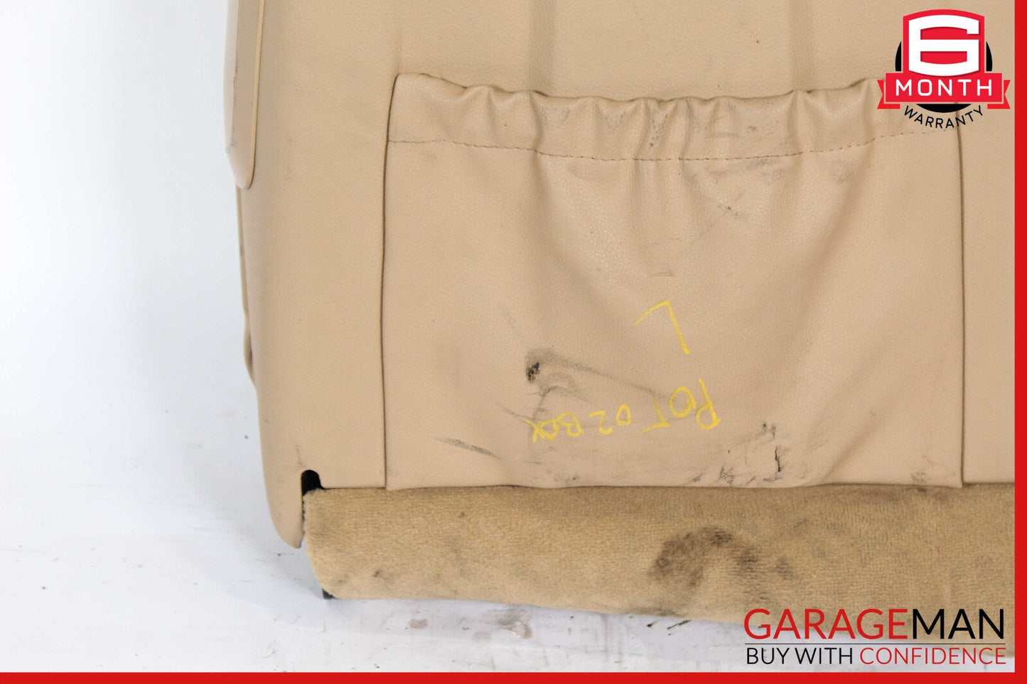 10-16 Porsche Panamera 970 Front Right Side Seat Upper Cushion OEM