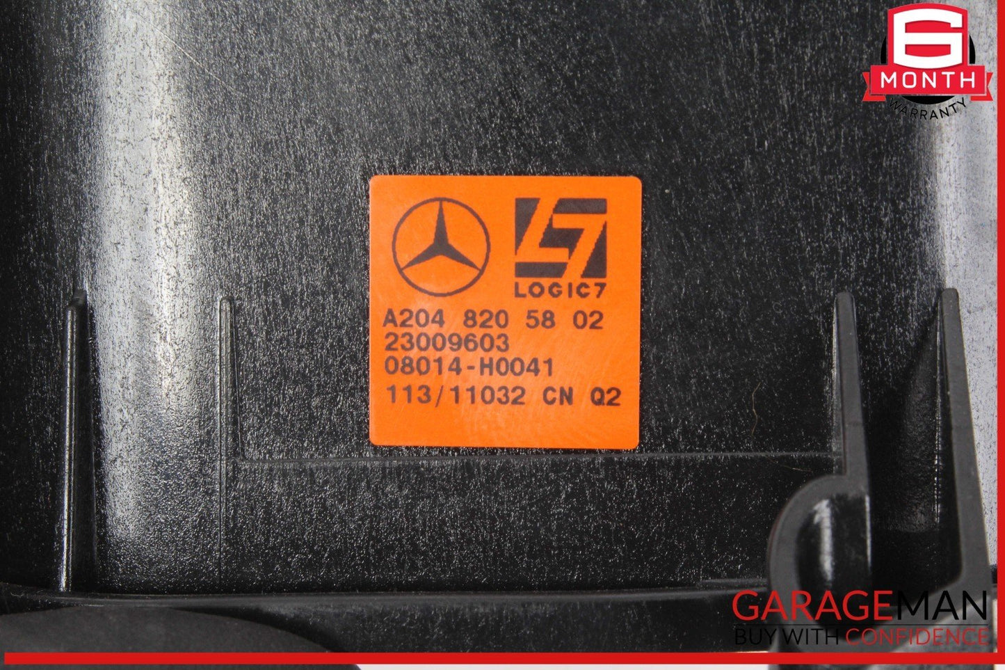 08-19 Mercedes W204 C250 CGI Rear Deck Shelf Loud Speaker 2048205802 OEM