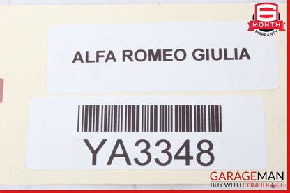 17-19 Alfa Romeo Giulia Rear Left Side Tailgate Foam Support Bracket Pad OEM