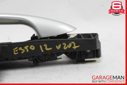 10-18 Mercedes E550 E350 C350 Right Side Exterior Door Handle Keyless Go Silver